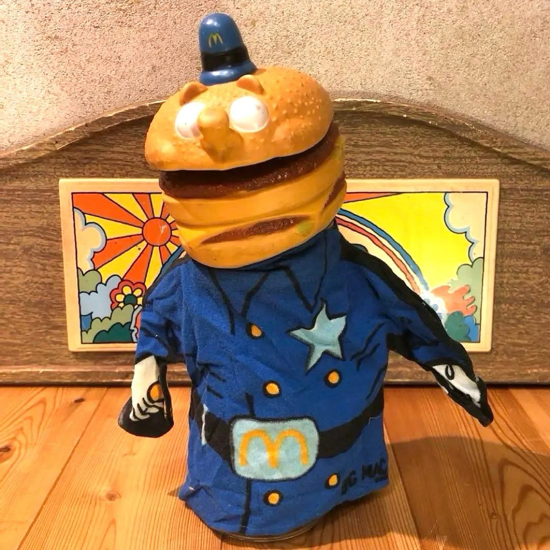 1970年代　マクドナルド　ビッグマックポリス　パペット　ぬいぐるみ　アメトイ