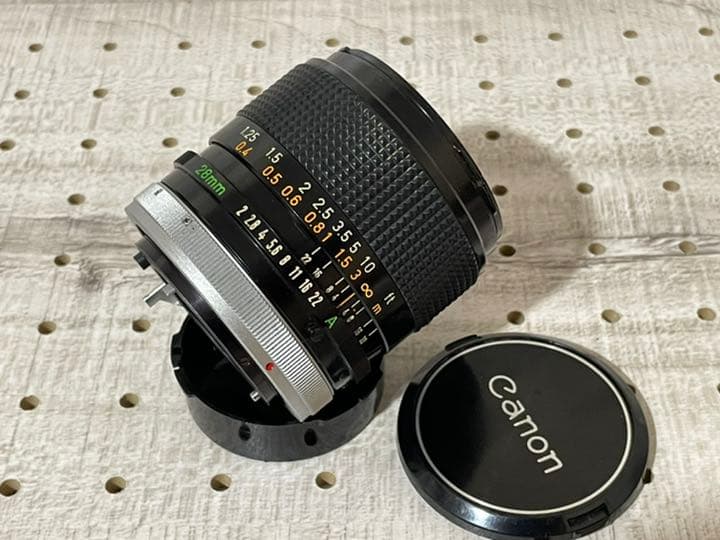 希少 Canon FD28mm F2 S.S.C.