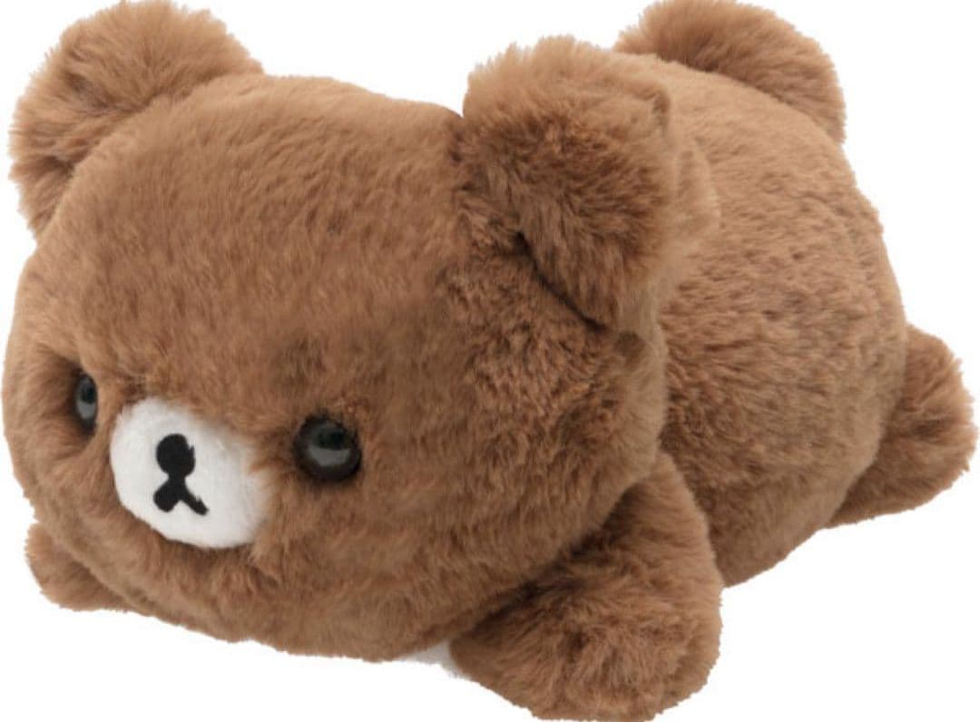 リラックマ チャイロイコグマ ふんわりうつぶせ　ぬいぐるみ