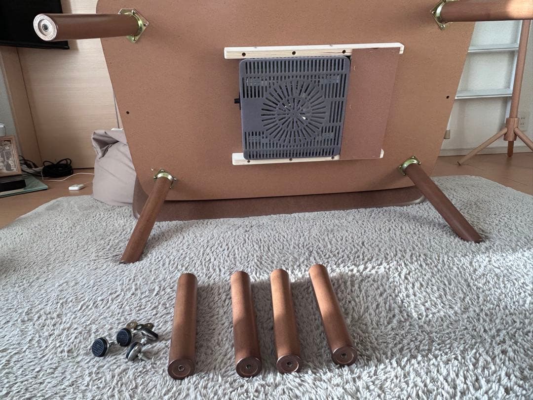 ニトリ 高さが変えれる 2WAYコタツ NV03 105MBR 2024年購入