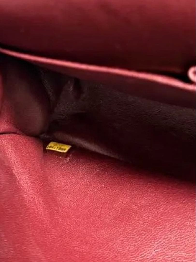 シャネル 2.55 マトラッセ28 ダブルチェーンショルダーバッグ カーフ　黒