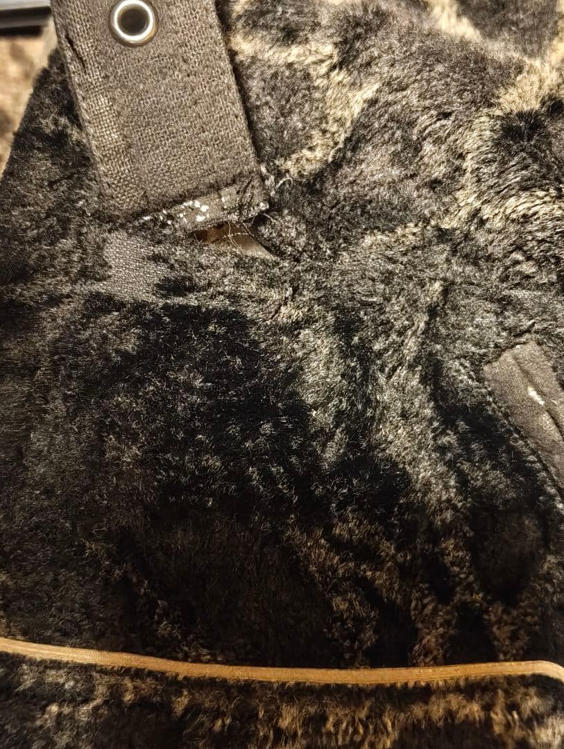 トルネードマート Micro-Velvet Leopard Fur Jacket