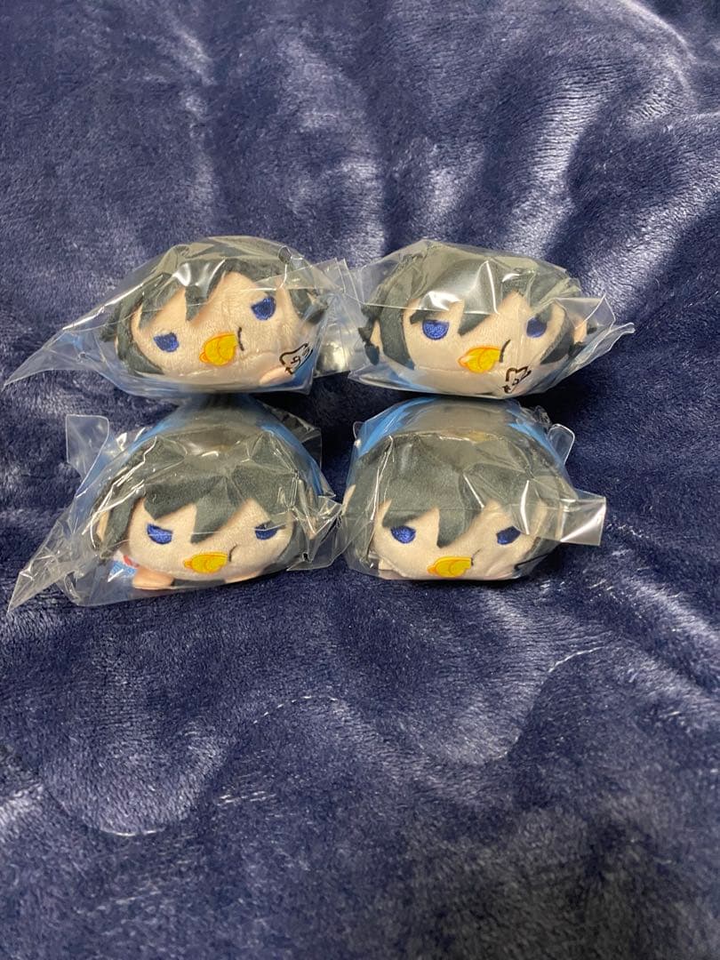 鬼滅の刃 のるキャラマスコット 冨岡義勇 キメツ学園ver. 4個セット