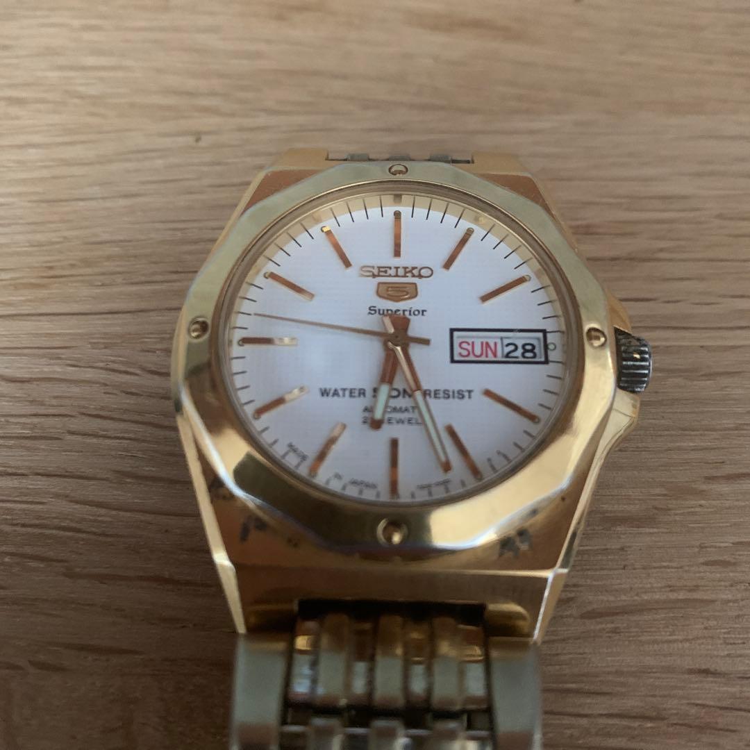 セイコー5 スーペリア SEIKO 5 SUPERIOR 自動巻き 稼働品