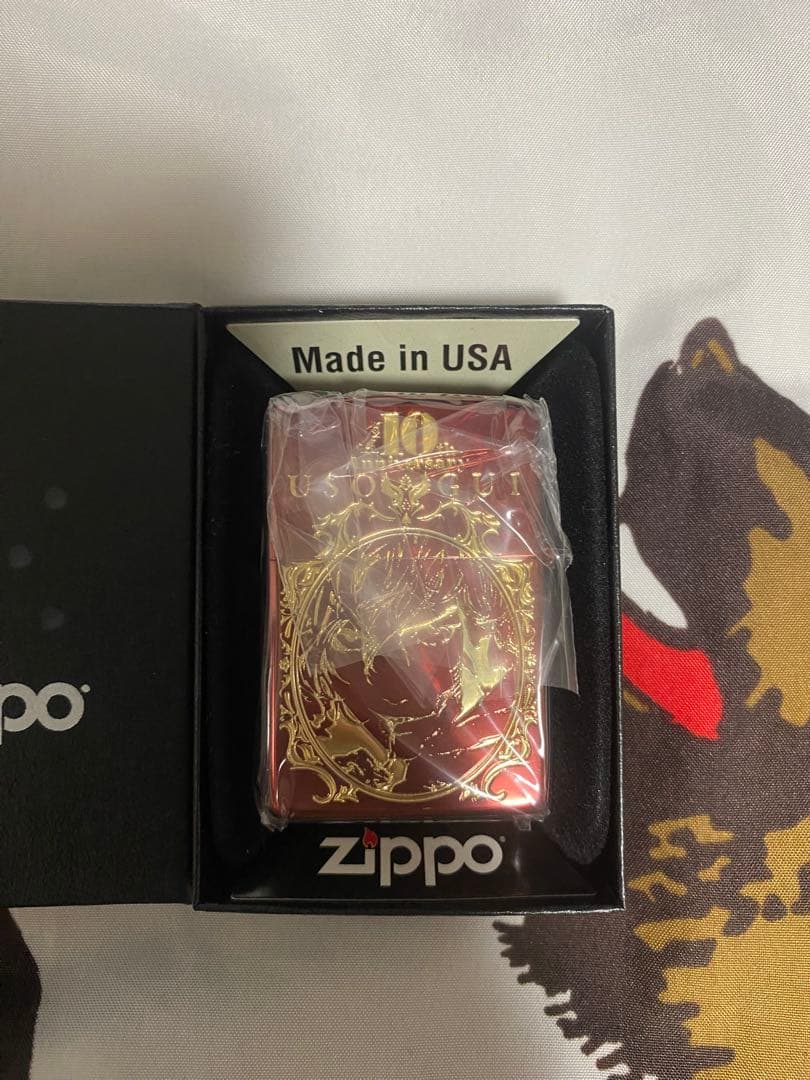嘘喰い　Zippo 10周年記念　ジッポ　デッドストック　シリアルナンバー