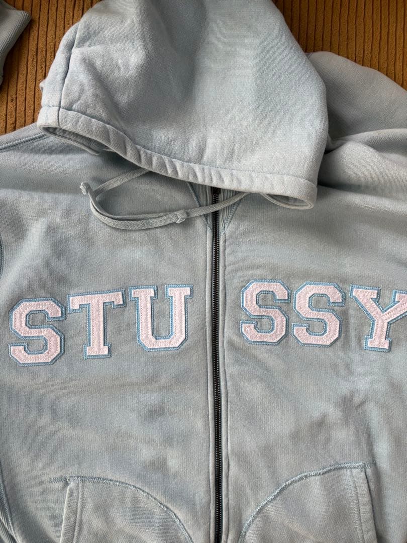 ニ*読様 STUSSY ステューシー ジップアップ パーカー