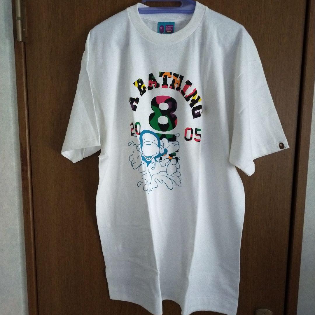 A BATHING APE 2005年８月カレンダー　Tシャツ 未使用　エイプ