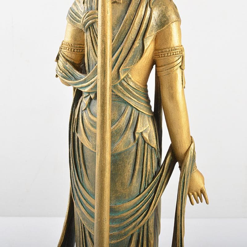 大仏師　松久宗琳作　ブロンズ　瑠璃観音像　仏像　高さ約35.5cm　HR5873