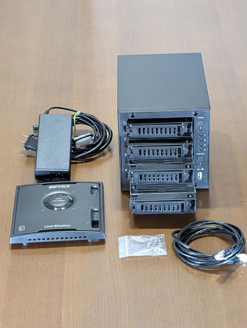 外付けハードディスク・ドライブ BUFFALO Link Station NAS LS-QVL /1D