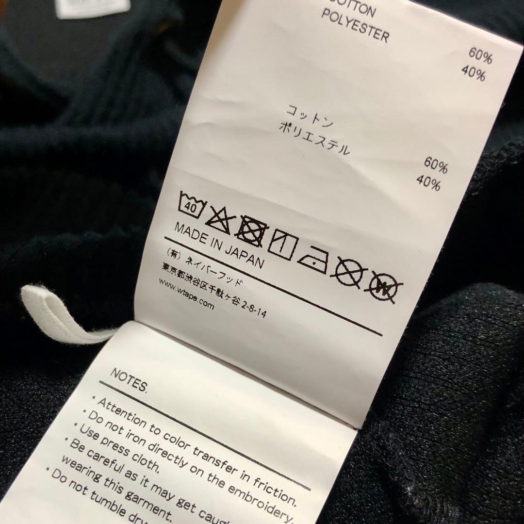 ダブルタップス　パーカー ブラック