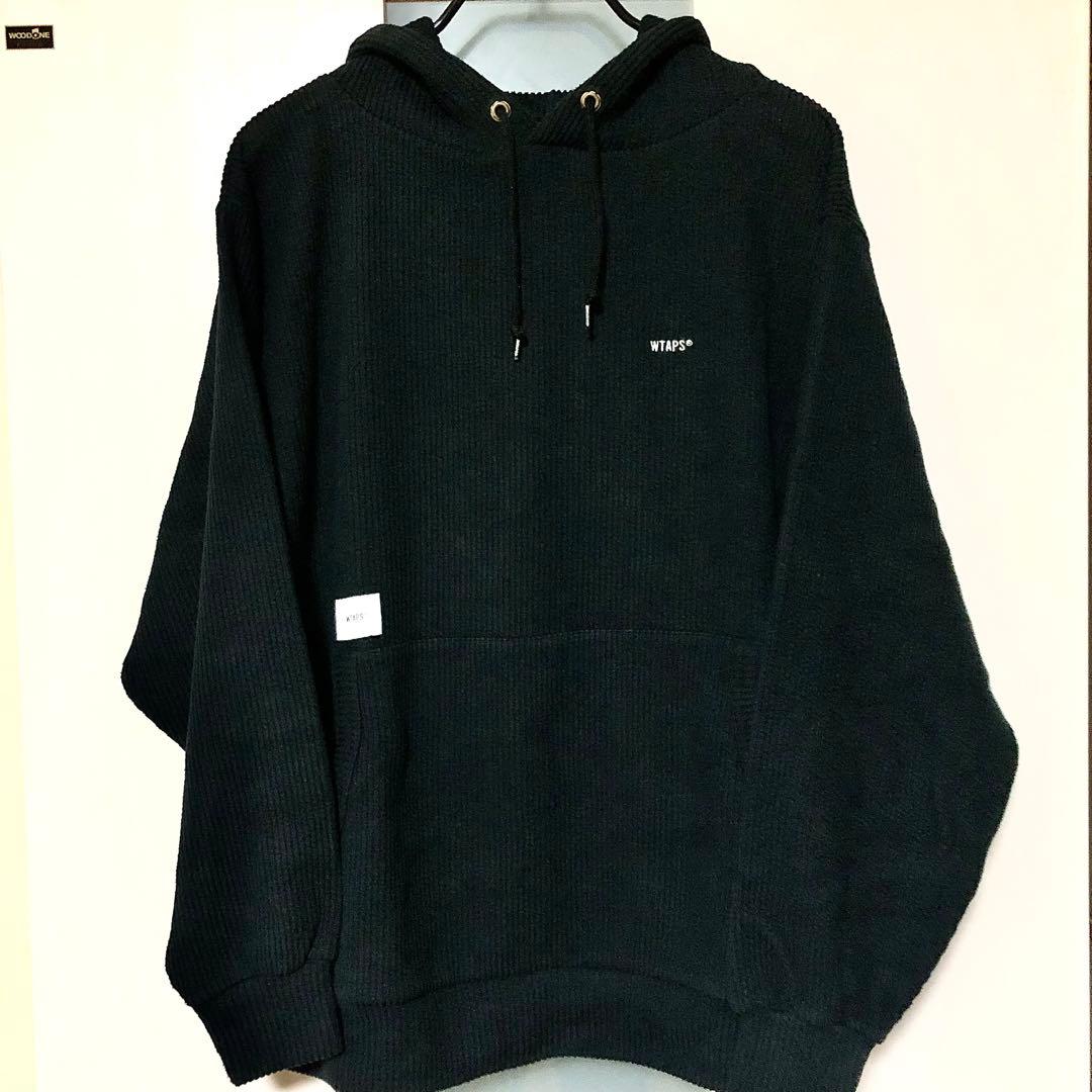 ダブルタップス　パーカー ブラック