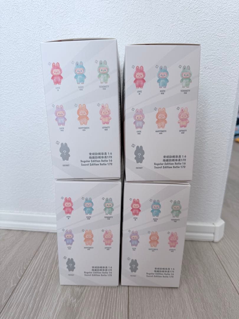 未開封 Labubu ラブブ 4箱セット 【POP MART 正規品】