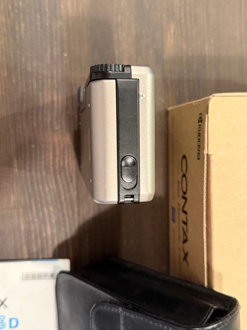 【動作確認済】美品Contax T3 後期　ダブルティース　箱あり
