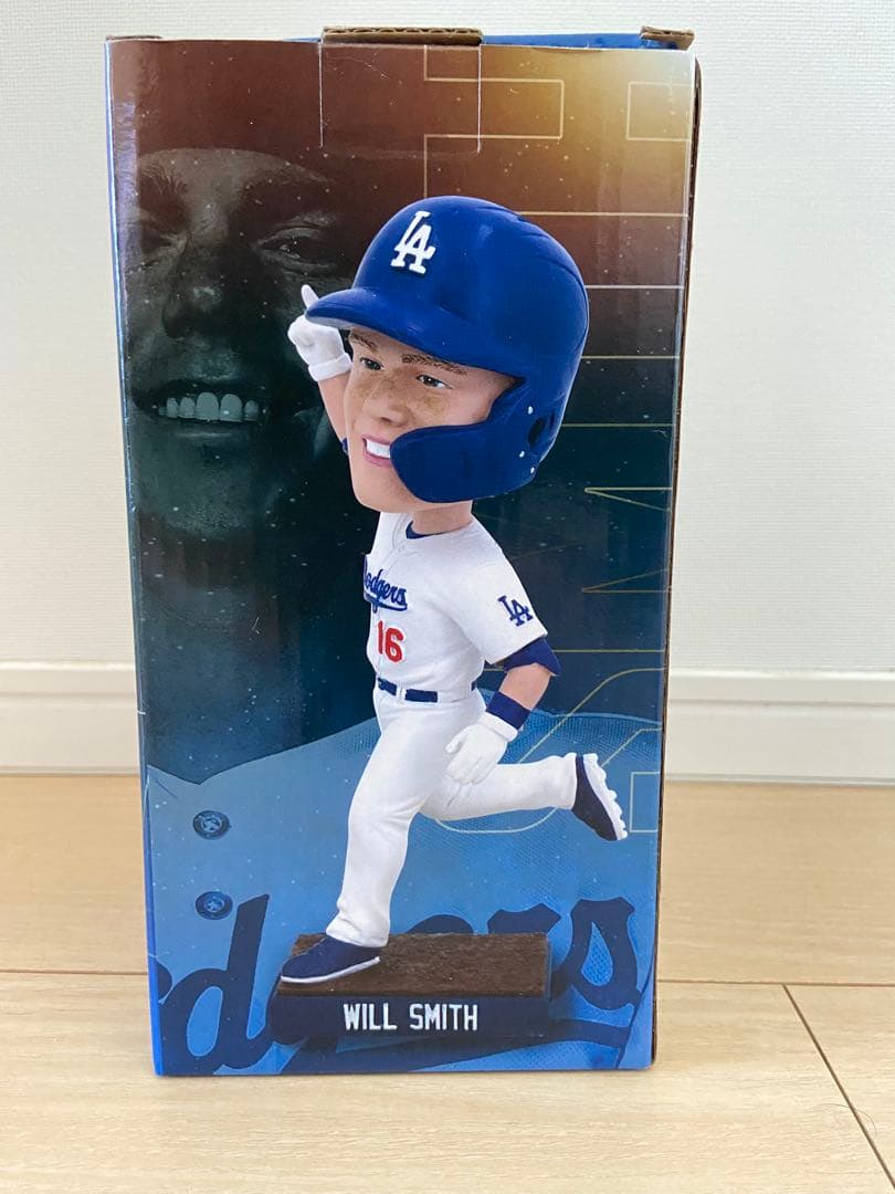 話題のウィル・スミス（Will Smith）ドジャース公式バブルヘッド登場！