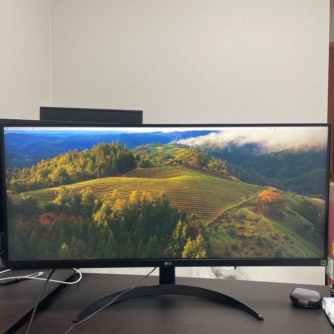 LG 34インチ ウルトラワイドモニター 34WP500-B