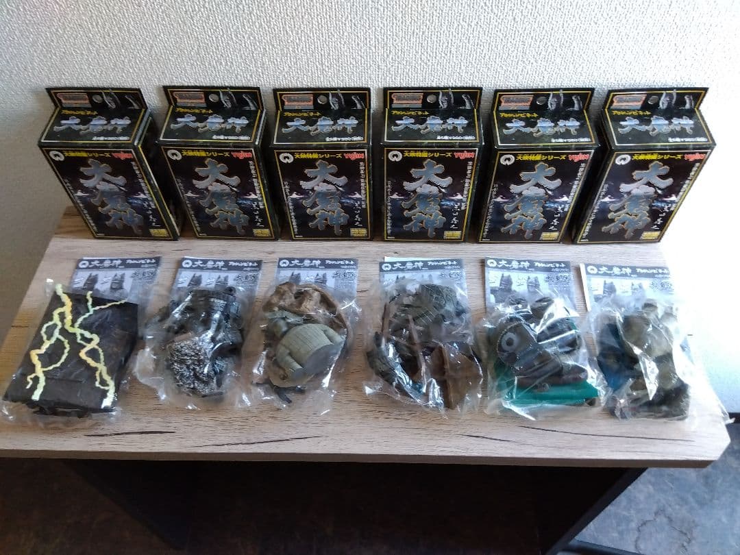 YUJIN 大魔神 アクションビネット 6箱セット　シークレット入り