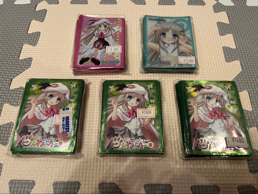 【新品・中古】リトバス 能美クドリャフカ クド スリーブ まとめ売り