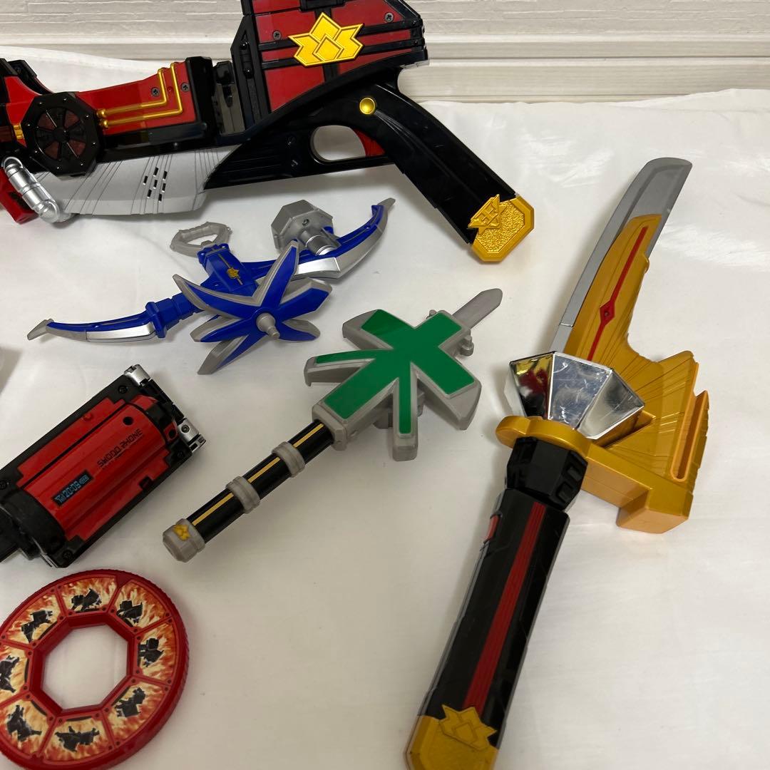 【人気戦隊】侍戦隊シンケンジャー　DX変身なりきりセット　ショドウフォン