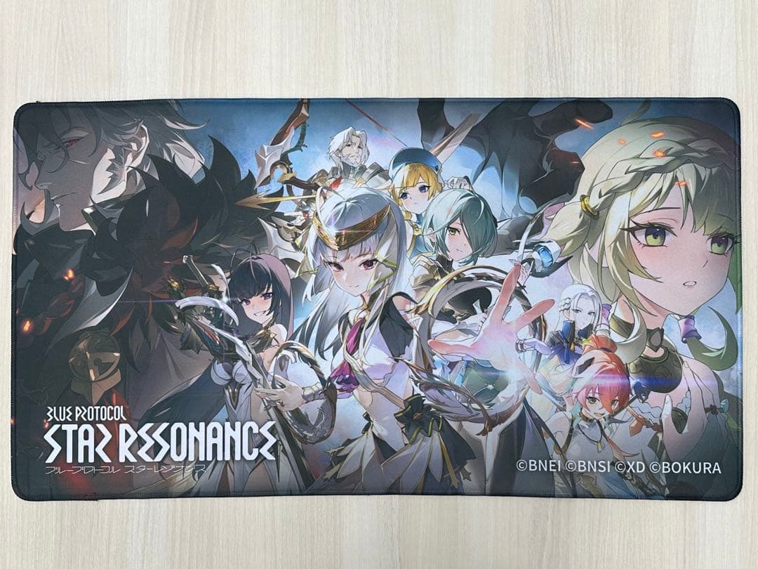 ブループロトコル スターレゾナンス TGS2025グッズ 大型マウスパッド