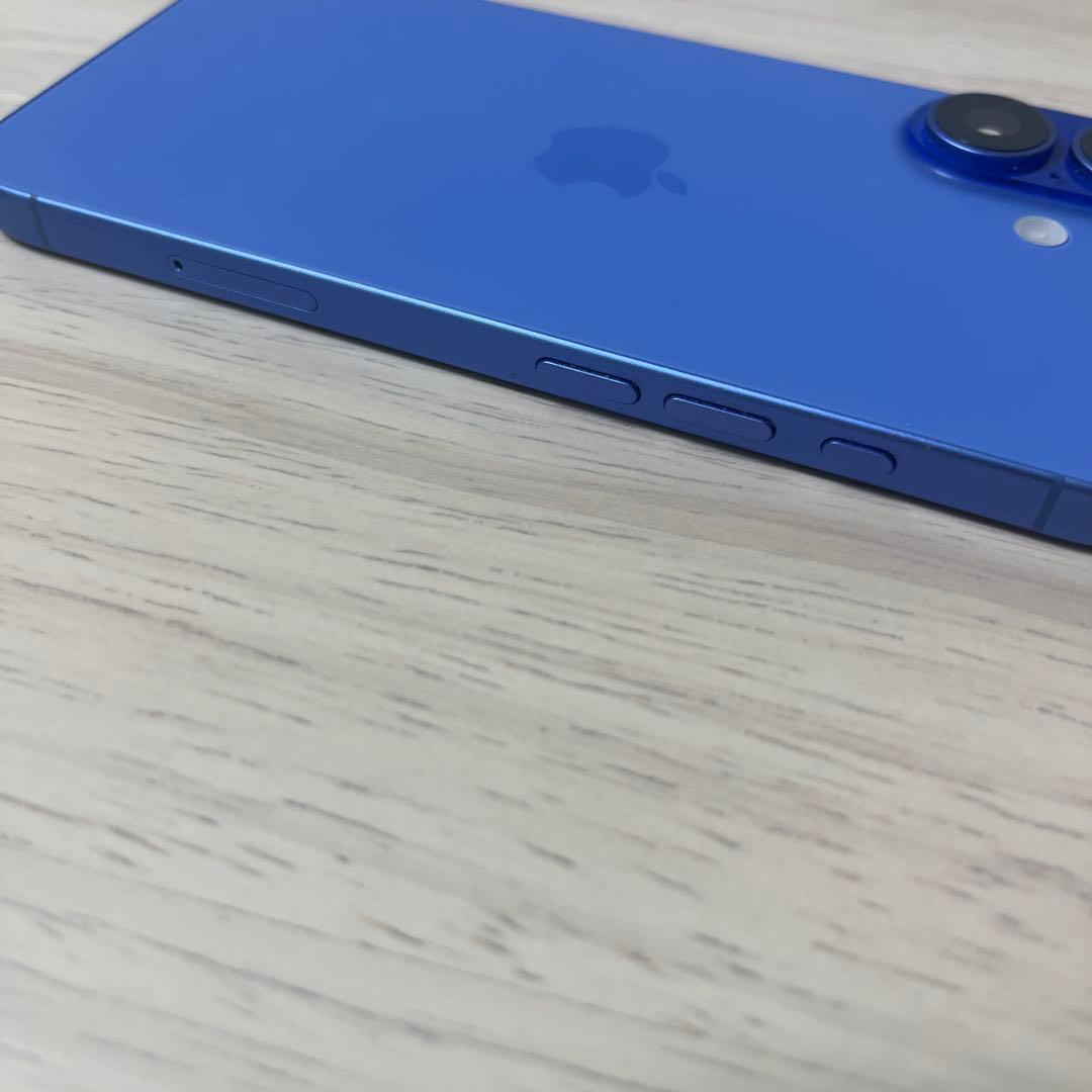 【値下げ中】iPhone16,SIMフリー,128GB,バッテリー容量100%