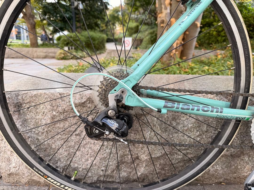 Bianchi ROMA 2室内保管 クロスバイク ビアンキ