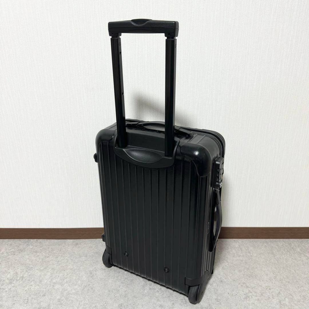 美品 RIMOWA サルサ 35L 2輪ブラック TSA 機内持込 851.52