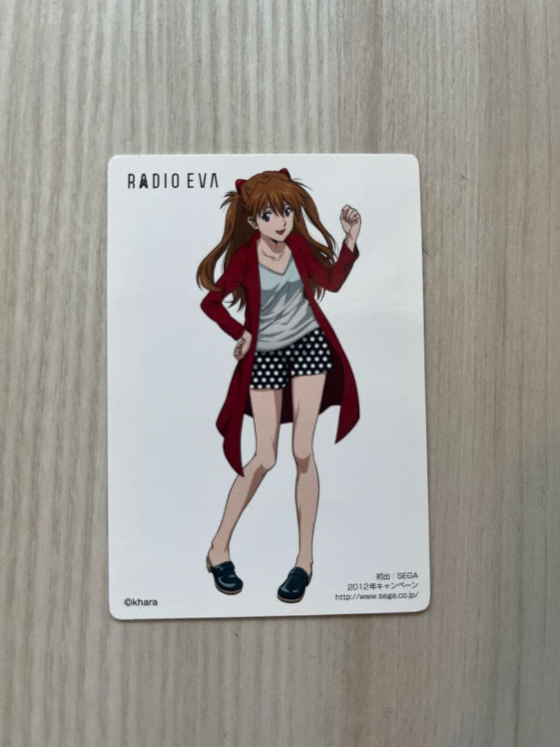 EVANGELION 100.0 EVA ノベルティ アスカ・ラングレー レア