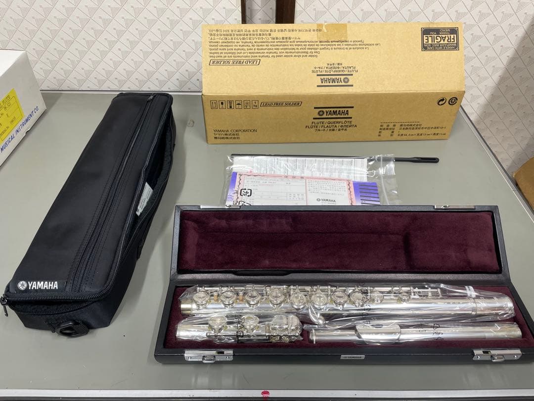 YAMAHA フルート YFL -311 本体 未使用 ケース付き