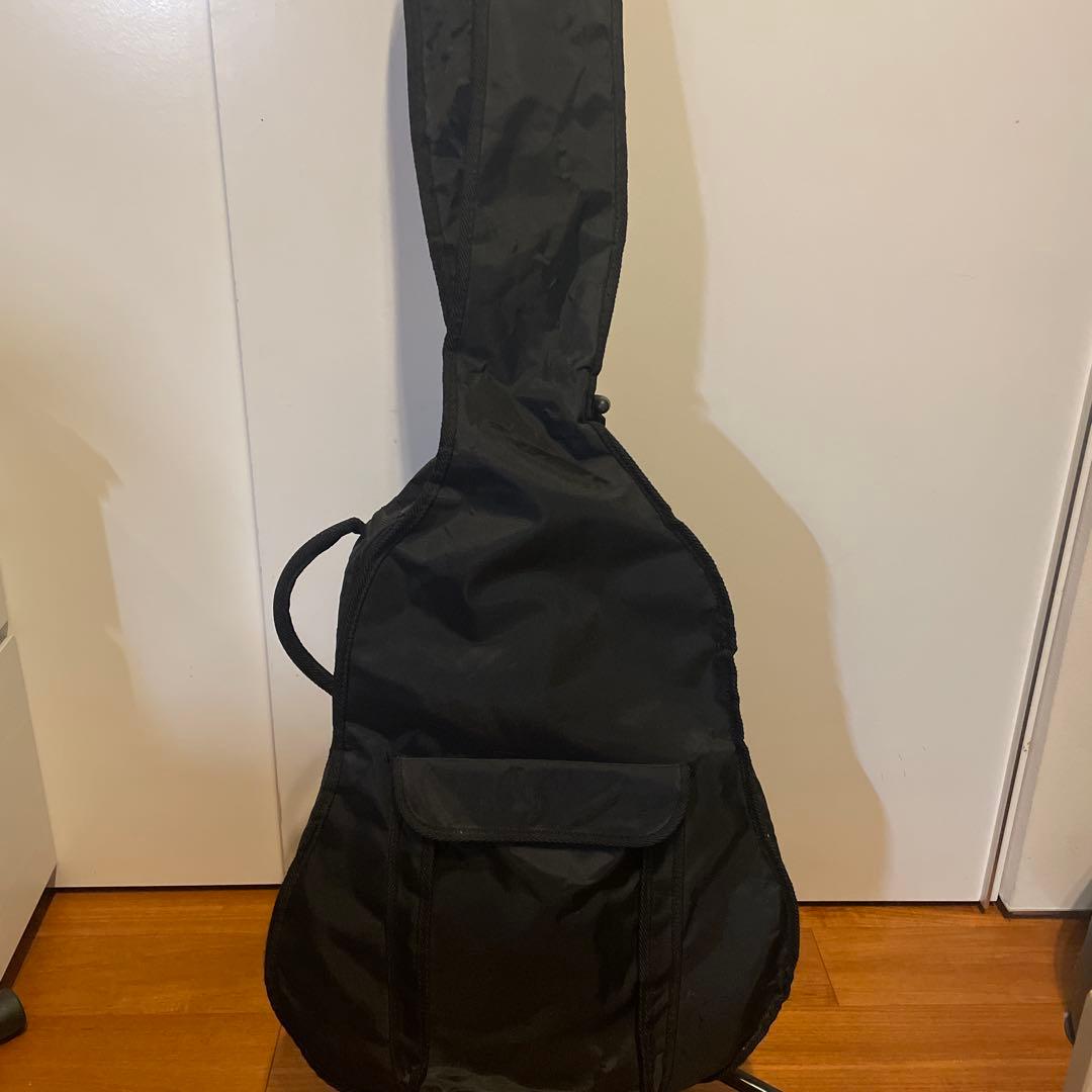 アコースティックギター ナチュラル ギターケース付き
