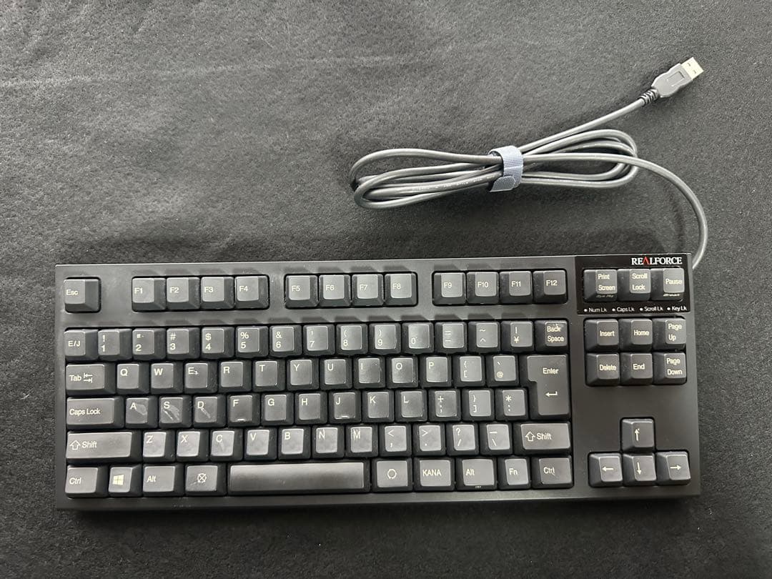 東プレ REALFORCE R2TL-JP4-BK 日本語配列 テンキーレス