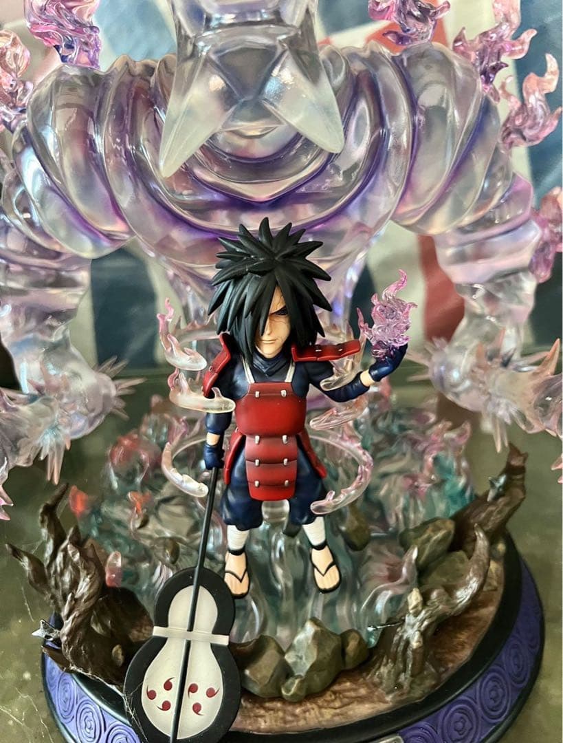 NARUTOナルト うちはマダラ ガレージキット ガレキ スタチュー②①