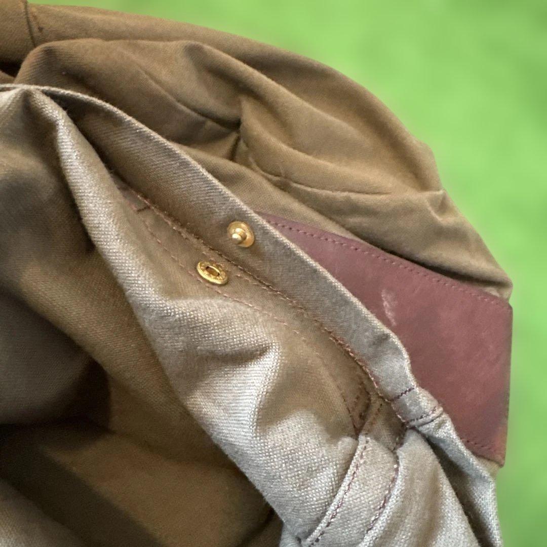 【NOBITO】 CHII_BAKO_Leather ソロキャンプ　ゴミ箱