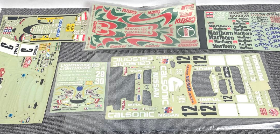 ⚫︎希少 TAMIYA NISSAN KING CAB ボディ デカール⚫︎