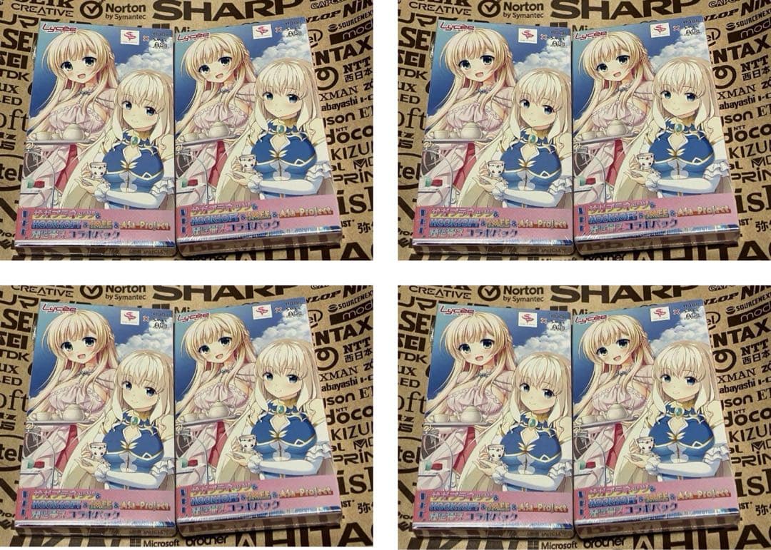 シュリンク付き　Lycee OVERTURE 着せ替えコラボパック　8box