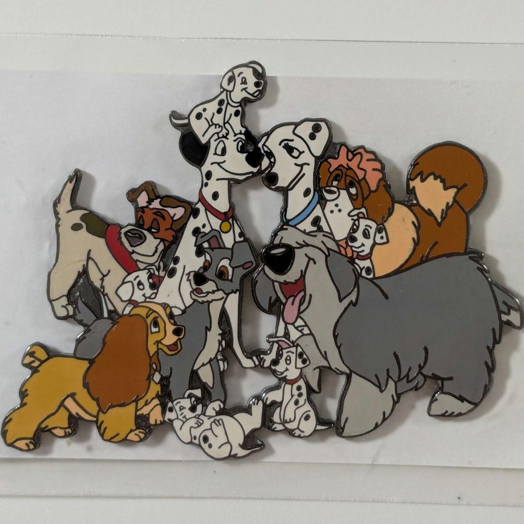 ディズニー ピンバッジ ディズニードッグ TDL OLD