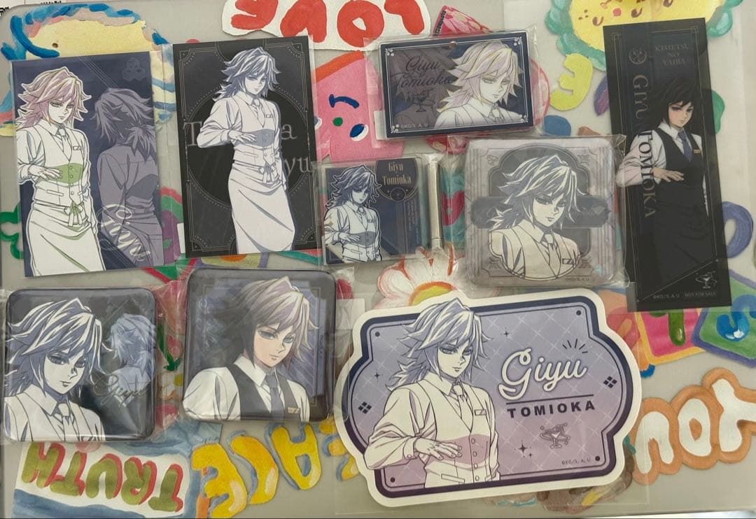 鬼滅の刃 モクテルバー ロト くじ 第2弾 冨岡義勇 セット