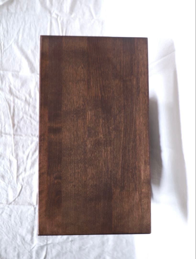 【美品】50%OFF／あたらしくて懐かしい。収納付き踏み台スツール／ベルメゾン