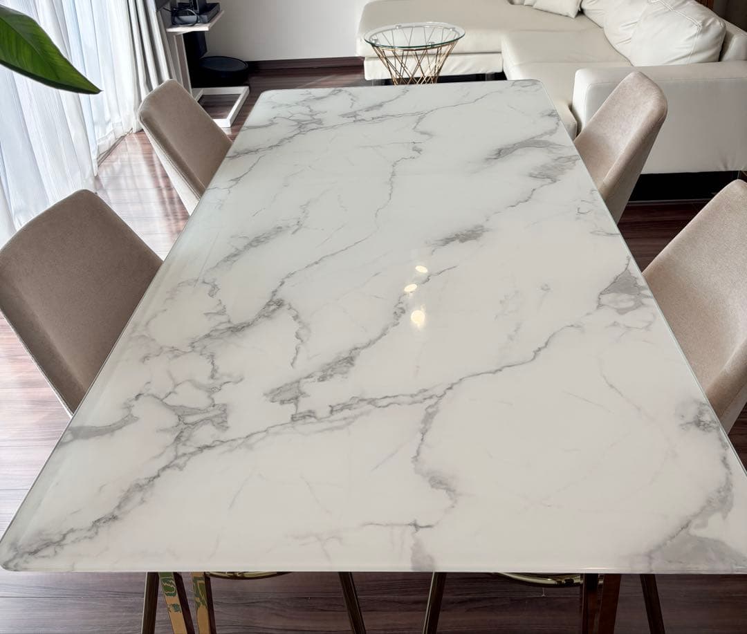 Francfranc★大理石 フェリシテ ダイニングテーブル W160