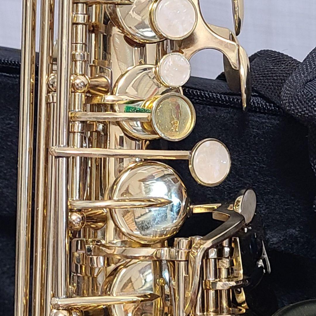 美品 テナーサックス SELVA 管楽器 ケース付 彫刻 セット アルトサックス