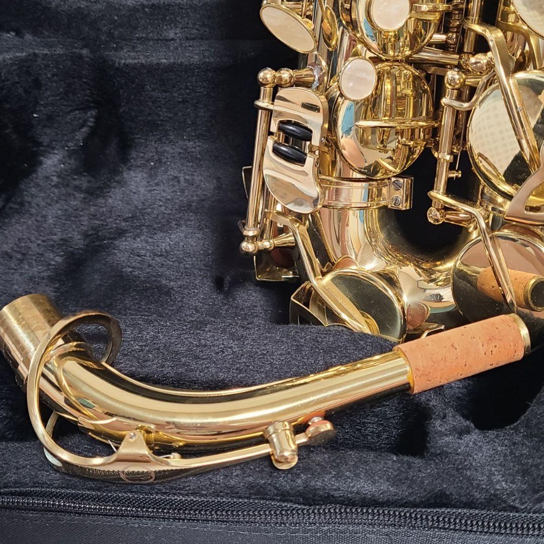 美品 テナーサックス SELVA 管楽器 ケース付 彫刻 セット アルトサックス