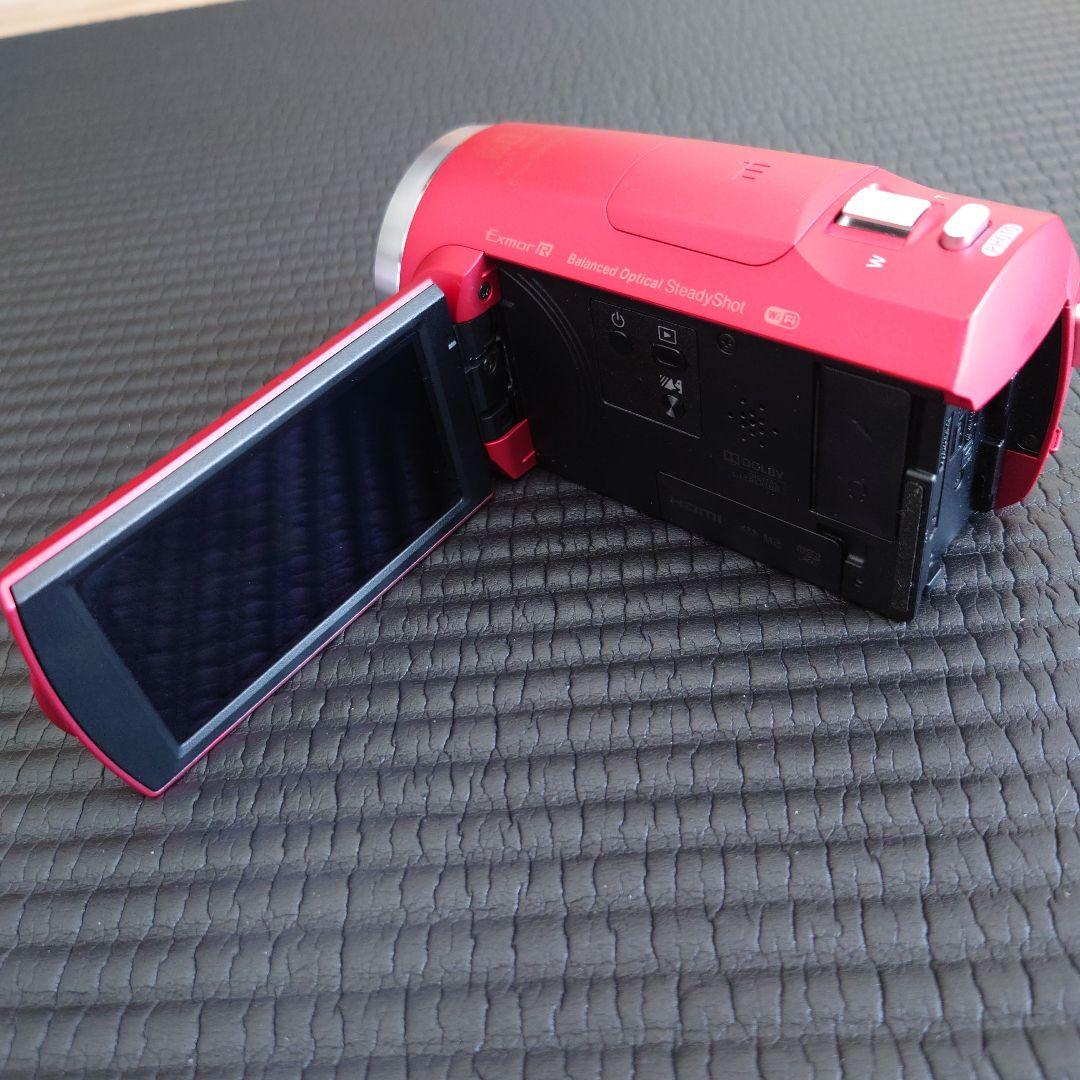 SONY HDR-CX680 赤 ビデオカメラ 本体