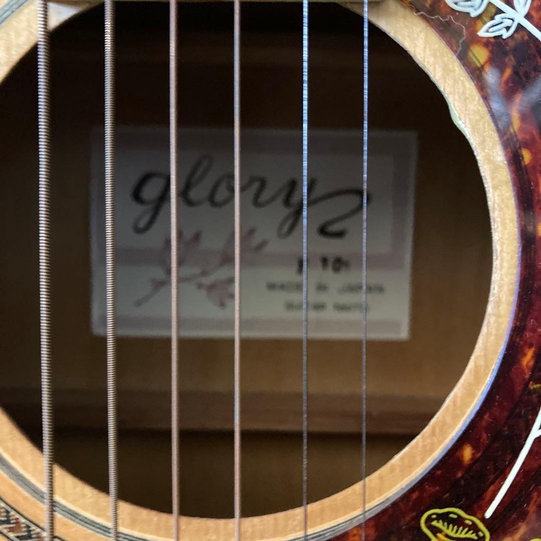 gloryz F-101 ハミングバードタイプ アコースティックギター中古