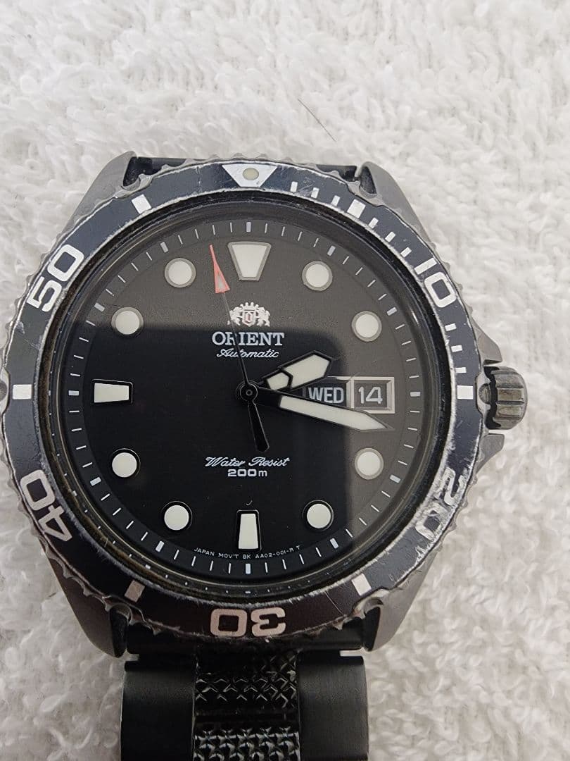 m*j様 ORIENT　オリエント　自動巻き　ダイバーズウォッチ 200m防水