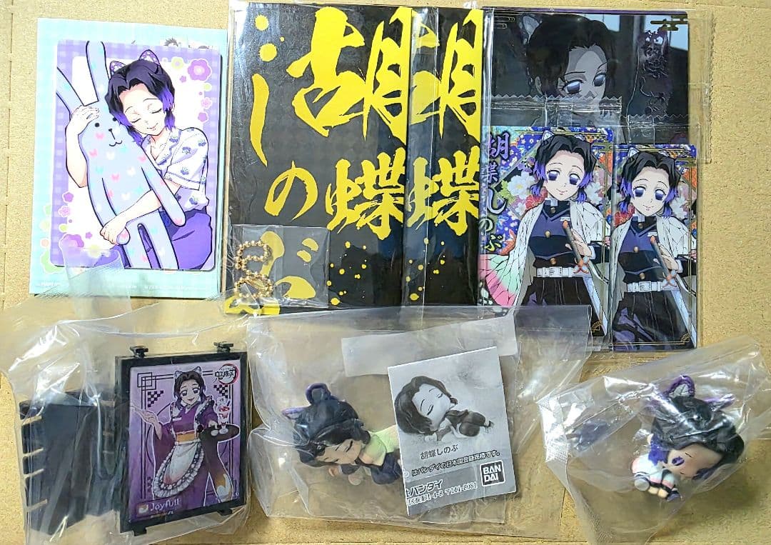 鬼滅の刃 胡蝶しのぶ 柱展アクリルスタンド等 グッズ14点セット