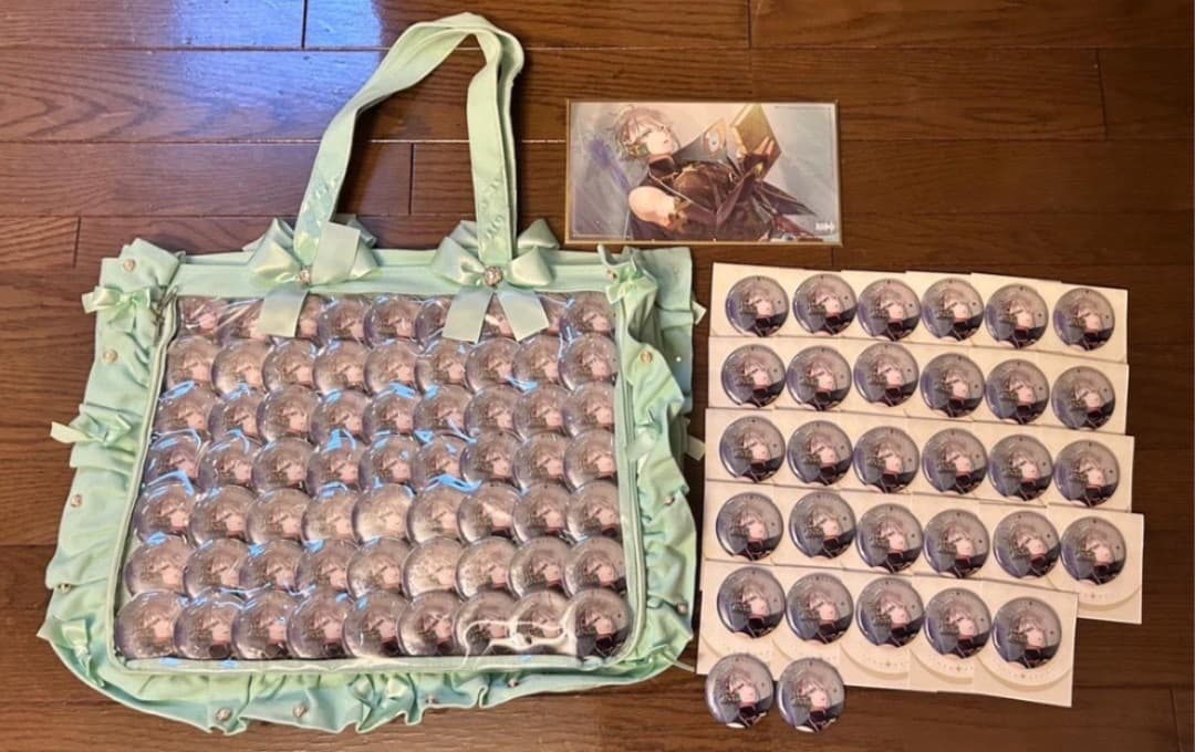 原神 アルハイゼン 缶バッジ 痛バ付き