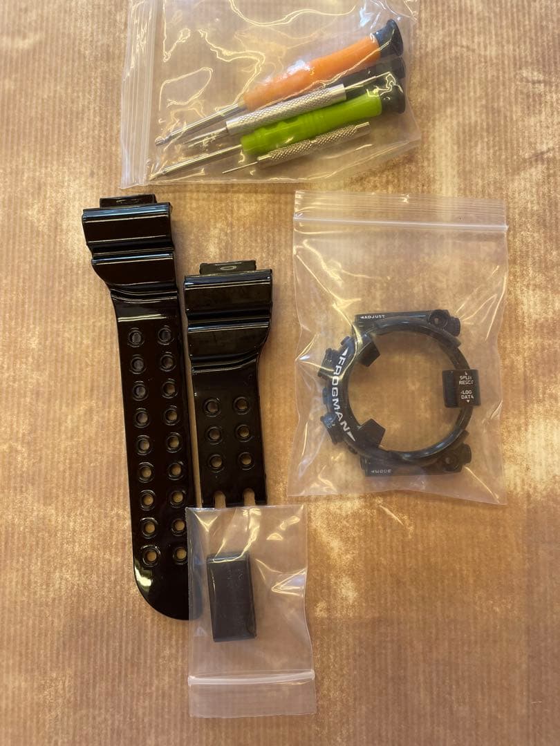 G-SHOCKFrogman dw8200用互換品ベゼル　ベルト工具