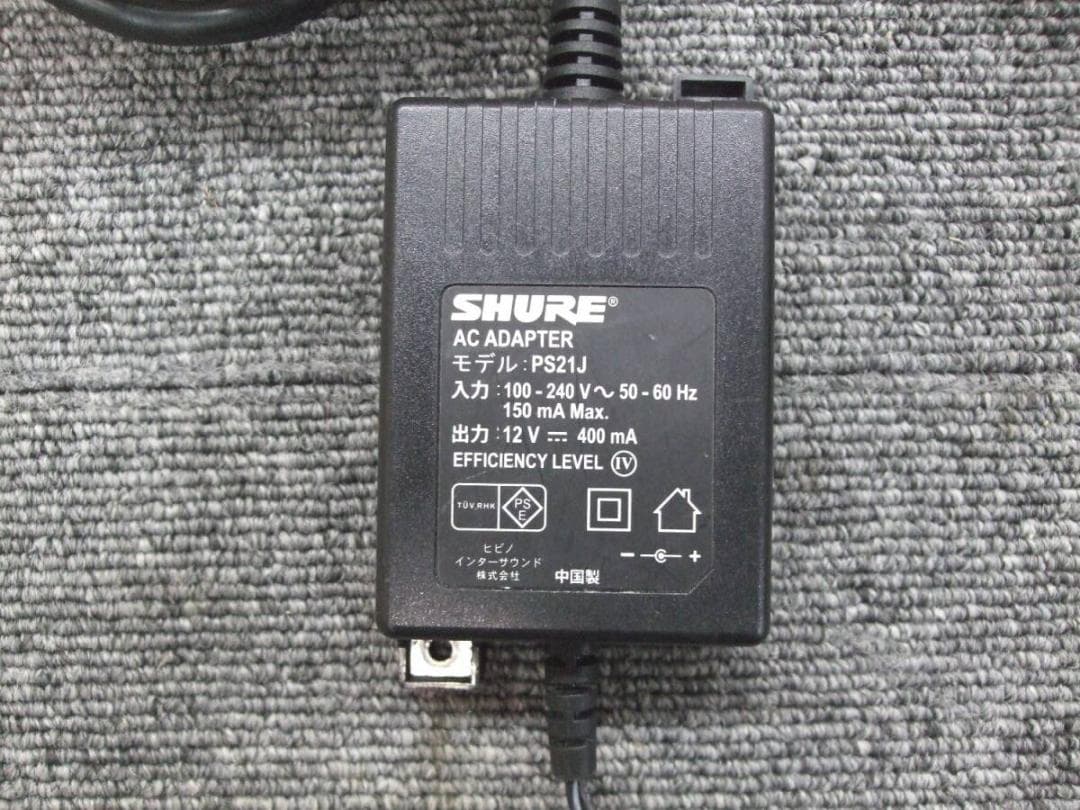SHURE シュアー PG58 set ワイヤレス マイク PG88 レシーバー