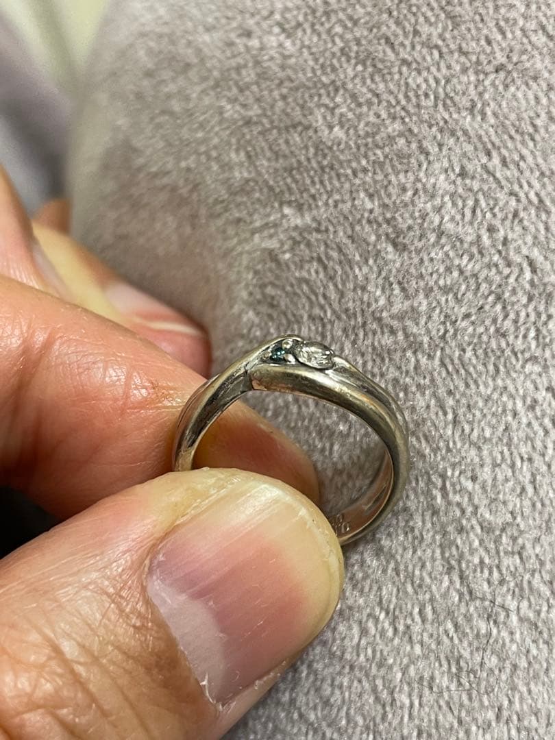 ☆*☆様 ツツミ　K18GWダイヤモンドデザイン リング