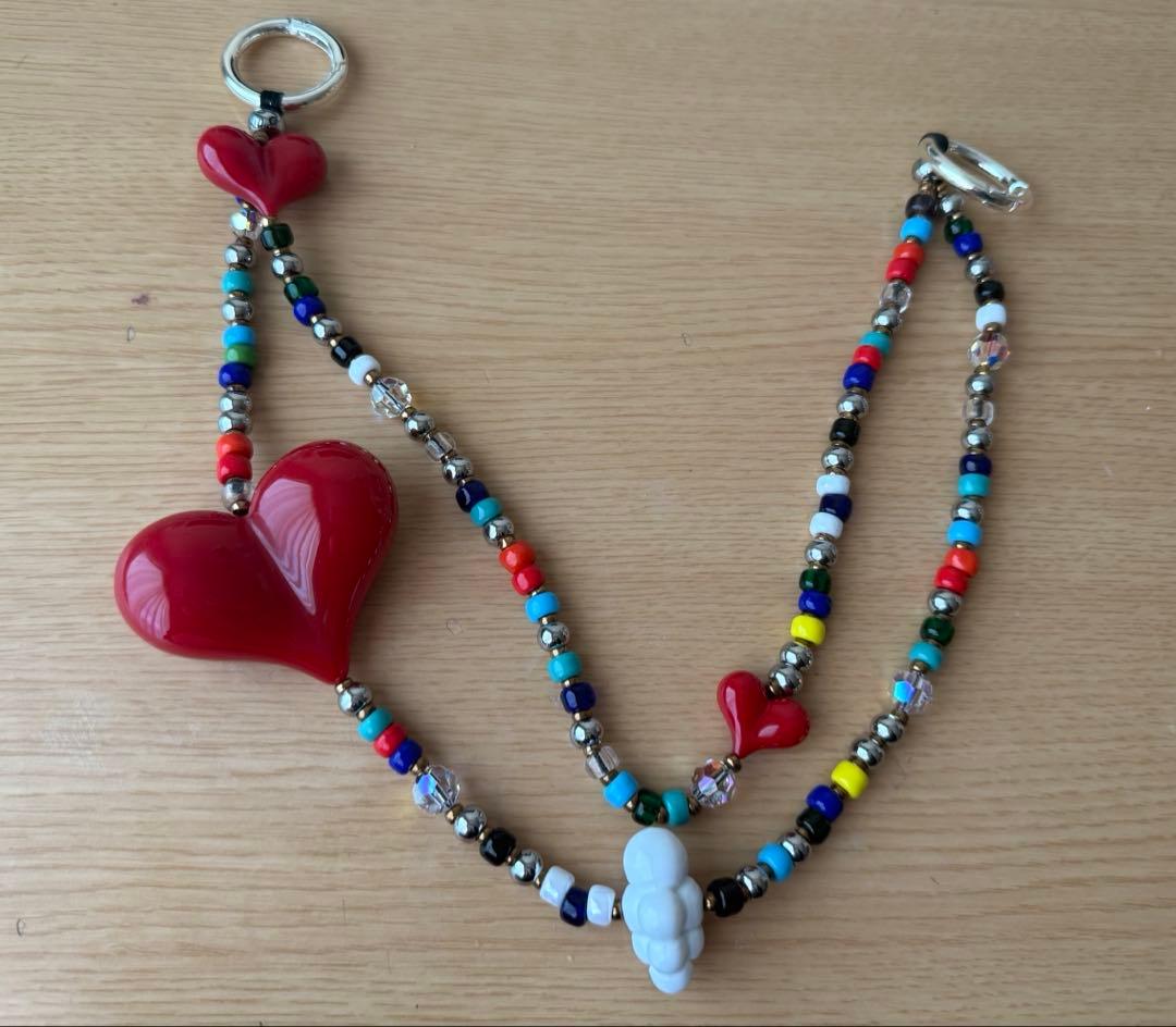 永岡蓮王 ウォレットチェーン BIG LOVE BAG TING