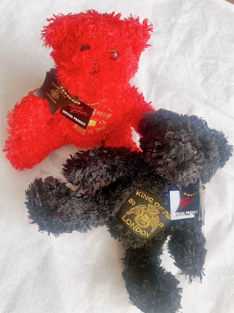 Michael Jackson マイケルジャクソン テディベア ぬいぐるみ